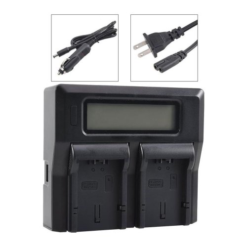 Зарядний пристрій KingMa на 2 акумулятори для Panasonic CGR-S006