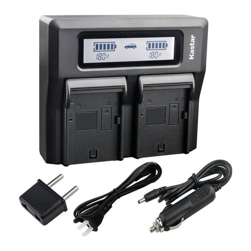 Зарядний пристрій KingMa на 2 акумулятори для Panasonic DMW-BLF19e