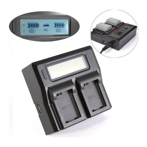 Зарядний пристрій KingMa на 2 акумулятори для Sony NP-FW50