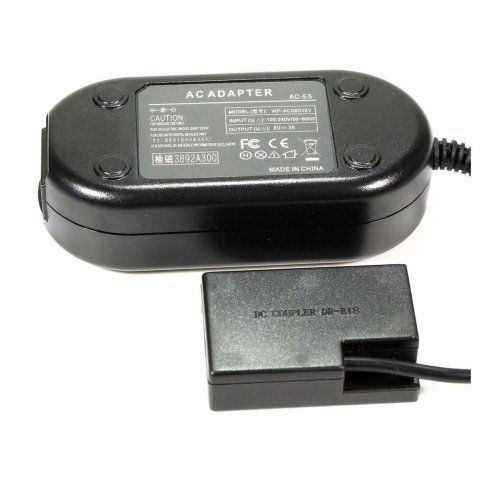 KingMa мережевий адаптер живлення Canon ACK-E18 з DC-адаптером DR-E18 (коплер) Kit