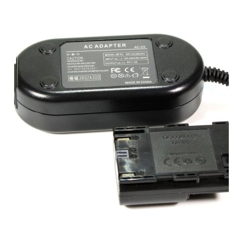 Мережевий адаптер живлення KingMa Canon ACK-E6 Kit + DR-E6 DC-куплер