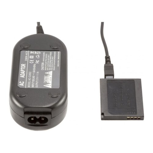 KingMa мережевий адаптер живлення Panasonic DMW-AC5 + DC коплер DMW-DCC10