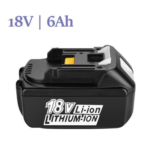 Акумулятор BL1860B 18V 6.0Ah для Makita, сумісний з BL1815 BL1820 BL1830B BL1845 | Replacement