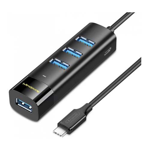 USB‑хаб Mindpure USB 3.0 на 4 порти, модель US022
