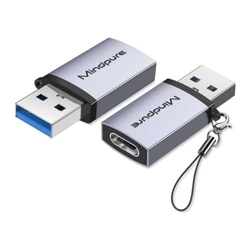 Адаптер Mindpure AD055 USB-A 3.2 Gen2 → USB-C (Type‑C)