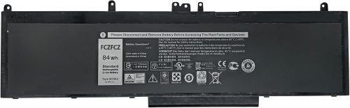 Акумулятор для ноутбука Dell WJ5R2 Precision 3510 Latitude E5570 11.4V 84Wh