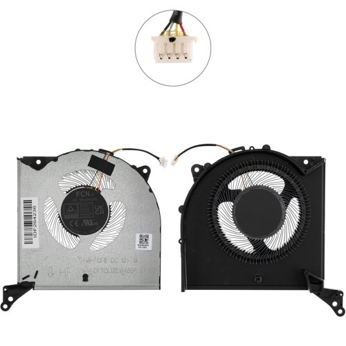 Вентилятор GPU 12V для ноутбука Lenovo Legion Pro 7 16IRX8H (кулер) Original