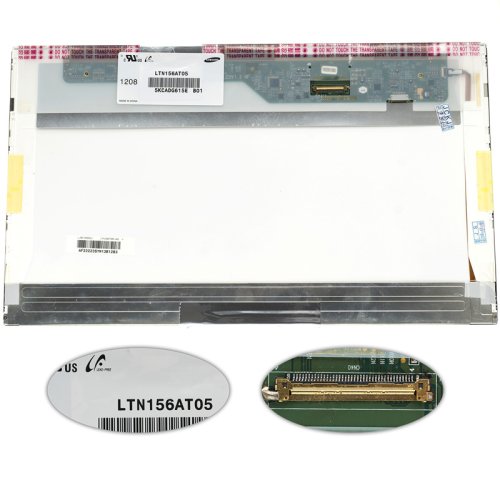 Матриця 15.6" LTN156AT05 1366×768 40pin LED матова, роз’єм зліва знизу, renew