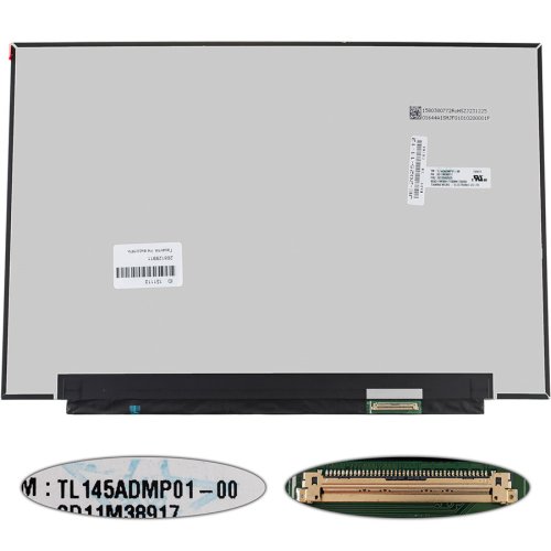 Матриця 14.5" TL145ADMP01-00 2560×1600 IPS 90Hz eDP 40pin LED Slim матова (renew)
