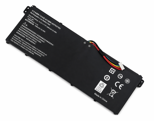 Акумулятор для ноутбука Acer AC14B8K AP14B8K Chromebook C730 CB3-111 CB5-571 Aspire ES1-111 ES1-531 E5-771 V3-371 V5-122 Swift 3 SF314 Nitro 5 AN515 Predator Helios 300 PH315 15.2V 3490mAh