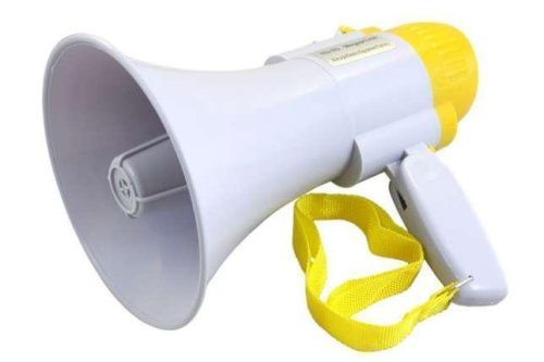 Мегафон MEGAPHONE HW 8C — ручний складний гучномовець-рупор