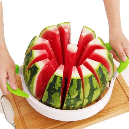 Круглий ніж-нарізувач WATERMELON CUTTER для кавуна, дині та ананаса