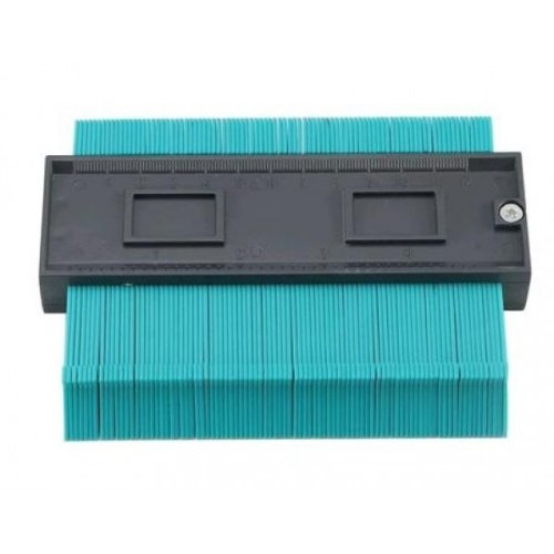 Контурний шаблон Wolfcraft Pro Tools: лінійка-вимірювач профілю для кутів і контурів