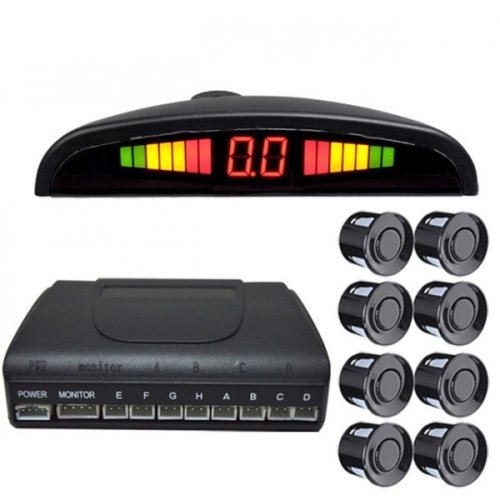 Автопарктронік Assistant Parking Sensor: паркувальна система на 8 датчиків для авто