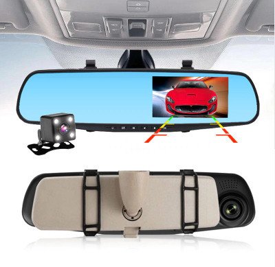 Відеореєстратор-дзеркало DVR L9000 Full HD для авто з двома камерами