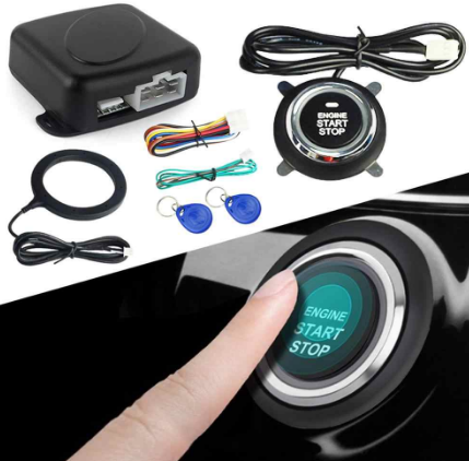 Система запуску Smart Start System з іммобілайзером: кнопка «Старт-Стоп», підсвітка, холодний старт