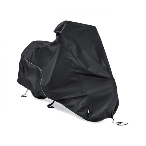 Вологозахисний тент-чохол для мотоцикла/мопеда з термопанелями та світловідбивачами