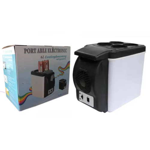 Портативний автохолодильник Portable Electronic 6 л з підігрівом/охолодженням, термобокс, 12V