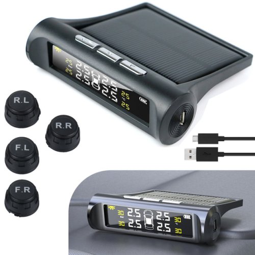 TPMS: бездротова система контролю тиску в шинах із зовнішніми датчиками