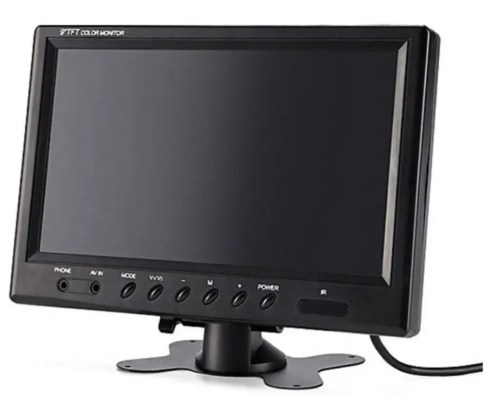 Автомобільний 9" монітор NEW для камери заднього виду з підтримкою DVD/VCD