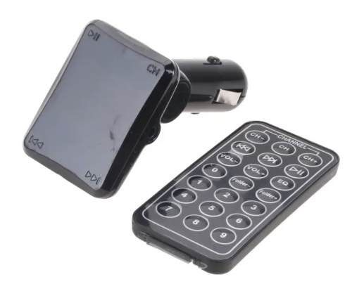 FM-трансмітер/модулятор HZ H16 для авто з пультом ДК, мультимедійні функції