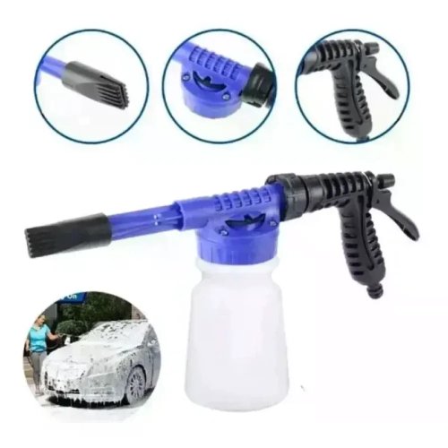 Пістолет-розпилювач CAR WASH ROCKET з пінною насадкою на шланг: авто, вікна, плитка, меблі, двір