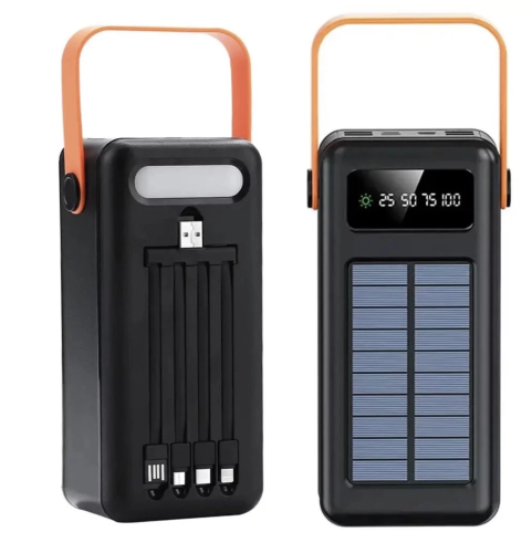 Сонячний Power Bank SOLAR YM-636CX 80000 mAh з ліхтариком — портативний акумулятор YM-636C