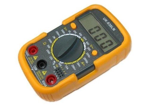 Цифровий мультиметр-тестер DT-830 LN для вимірювання напруги, струму та опору