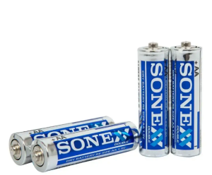 Батарейки сольові SONEX AA (R6) пальчикові, комплект 4 шт.