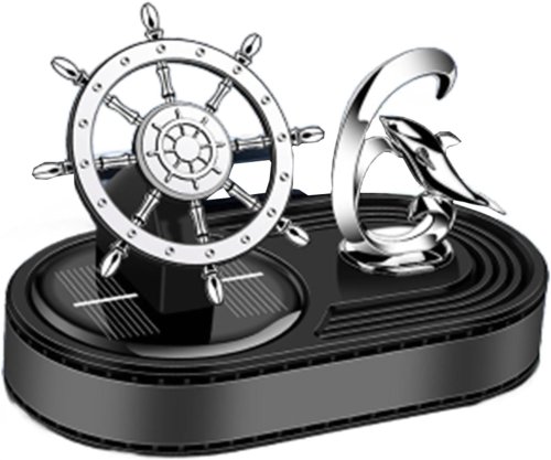 Автоароматизатор Captain XL-8/AND-8 на сонячній панелі, обертовий освіжувач повітря