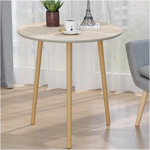 Круглий журнально-приставний столик 1201 для дому, обідній 40×40×55 см