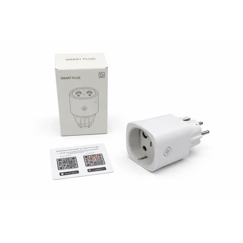 Розумна Wi‑Fi розетка Smart WiFi з керуванням зі смартфона, таймером і контролем приладів