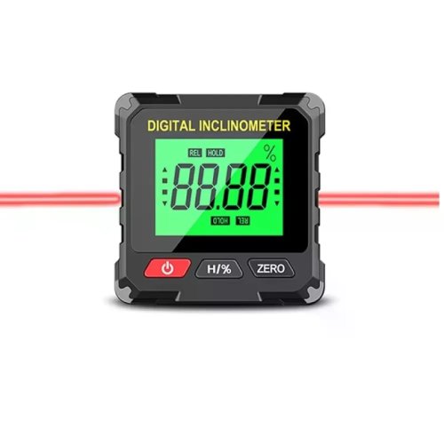 Цифровий інклінометр‑кутомір з лазером: магнітний, USB, електронний вимірювач кута та рівня