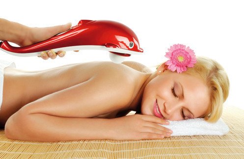 Ручний вібромасажер Dolphin «Дельфін» для масажу тіла