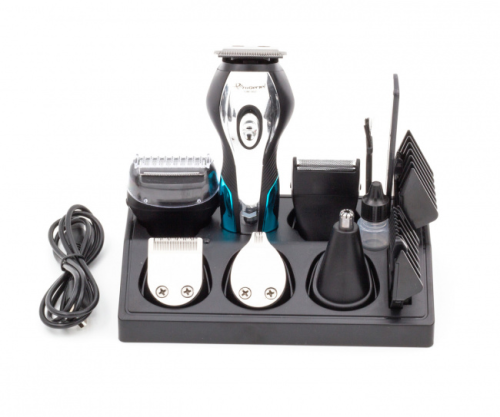 Набір для стрижки 10в1 Gemei GM-562: машинка-тример з насадками