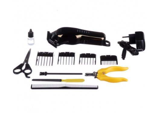 Бездротова машинка для стрижки тварин GEMEI PRO GM-6063 для вовни