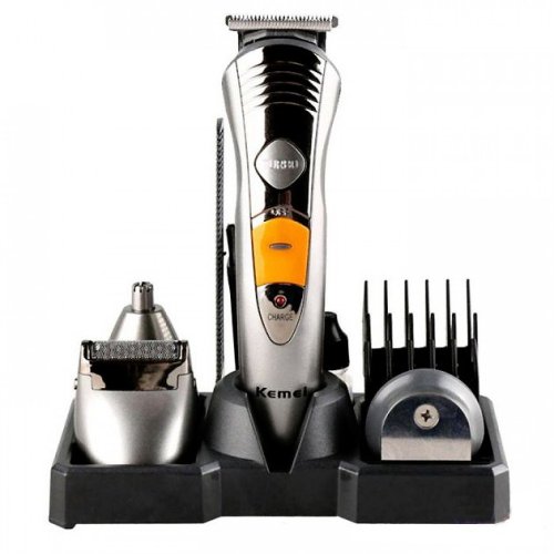 Машинка для стрижки волосся 7-в-1 Kemei KM-580A, тример-бритва CG21 PR4