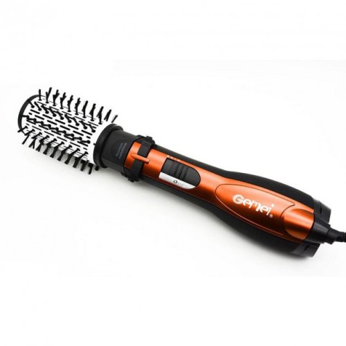 Фен-стайлер 3 в 1 GEMEI GM4828: повітряна щітка, обертовий гребінець, мультистайлер для укладки