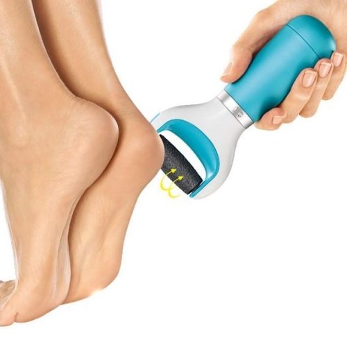 Електрична роликова пилка для педикюру Beauty Velvet з алмазною крихтою