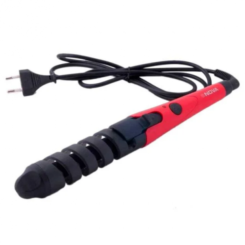 Спіральна плойка-стайлер NOVA 2007A для укладання волосся та створення локонів