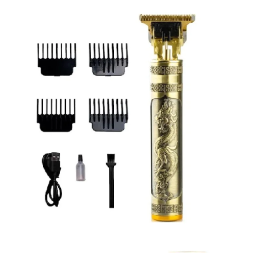 Тример MAXTOP T9 для волосся, бороди й вусів, акумуляторний, з насадками R-429