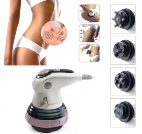 Інфрачервоний антицелюлітний вібромасажер Body Innovation з насадками для масажу всього тіла