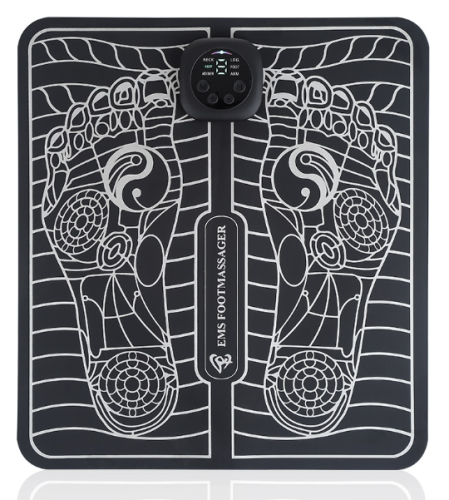 EMS електромасажний килимок для ніг: акупунктурний масажер для ступней