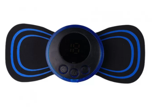 Імпульсний EMS міостимулятор‑масажер «Метелик» для ніг, рук, шиї, сідниць і живота