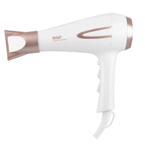 Фен для волосся RAF R.408 2200 Вт з концентратором та режимами нагріву/обдуву