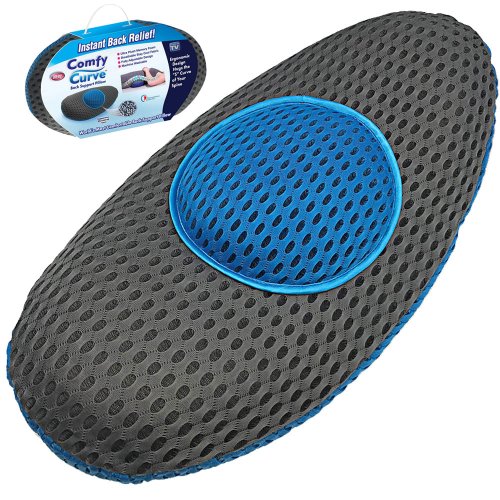 Подушка для попереку Lumbar Support TV One з ефектом пам’яті, м’яке покриття