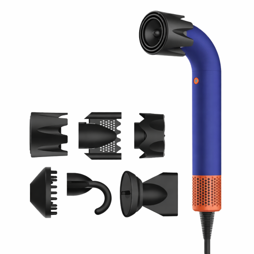 Компактний фен для волосся HD-20: сушіння й укладання, 6 насадок