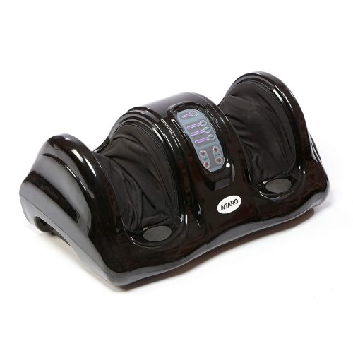 Електромасажер для стоп і литок Shiatsu Foot Massager, роликовий, з пультом керування