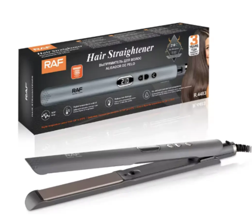 Праска-плойка 2-в-1 RAF One-Touch R.4483, випрямляч для волосся з регулюванням температури