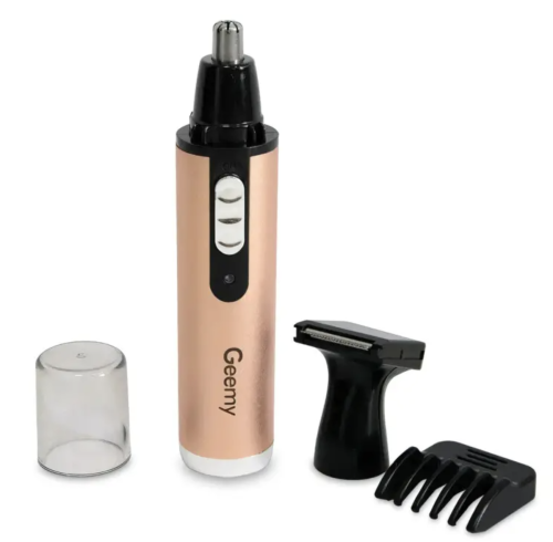 Тример GEMEI GM-3112 2в1 акумуляторний: для носа, вух та окантовки, гладке гоління